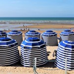La plage romantique de Cabourg